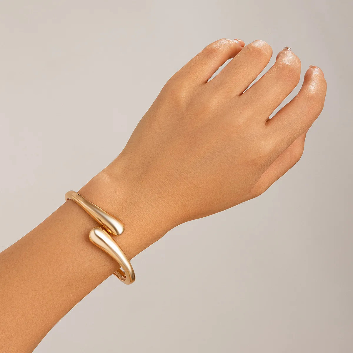 Geometric Metal Jewelry Set