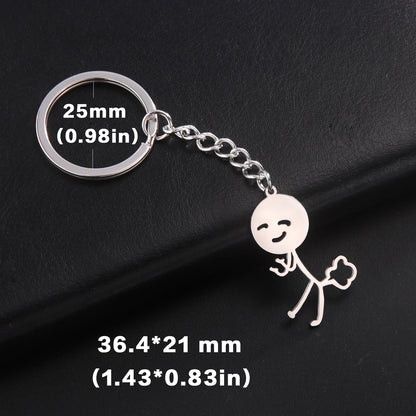 Teamer Funny Middle Finger Stickman