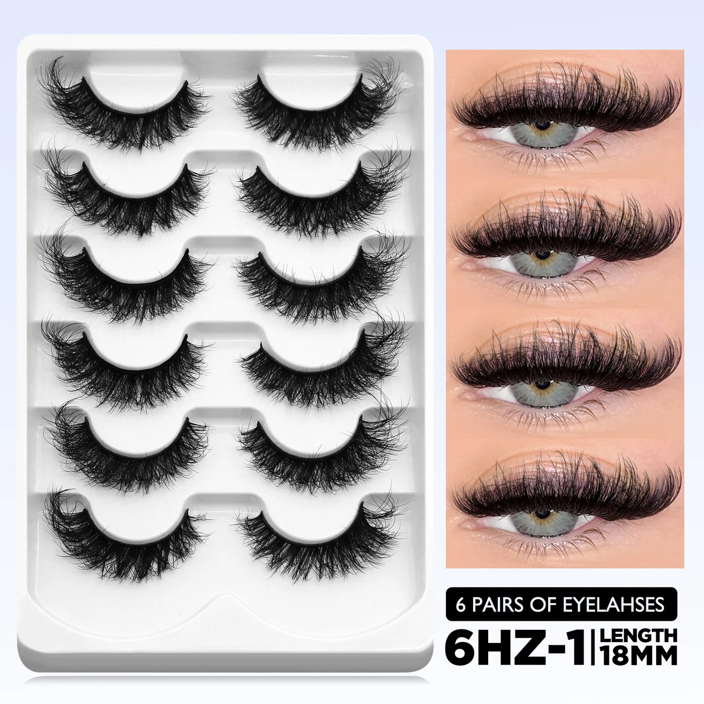 Thick Fluffy Strip Eyelashes