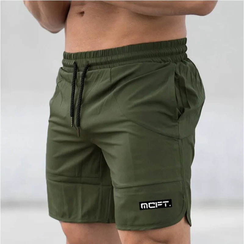 Stretch Loose Running Cropped Shorts