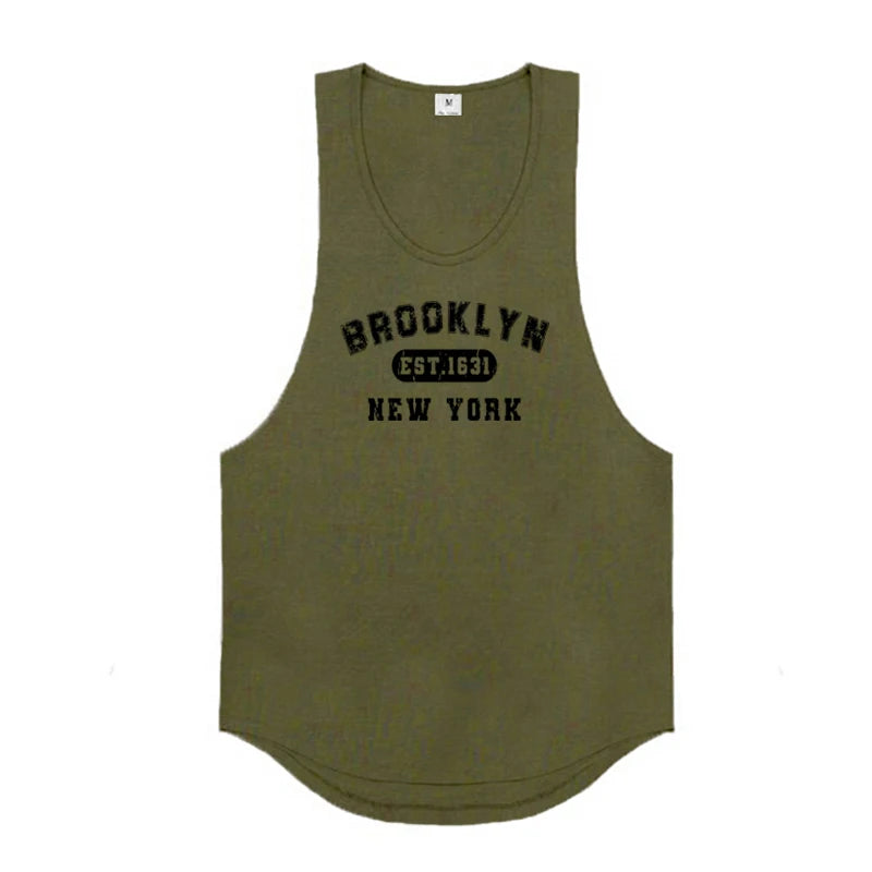 Summer Cotton Breathable Workout Tank