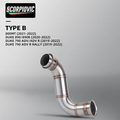 KTM Duke 790/890 Exhaust Mid-Link Pipe
