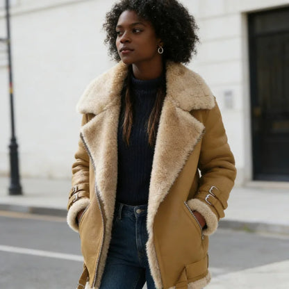 Suede Motorcycle Jacket