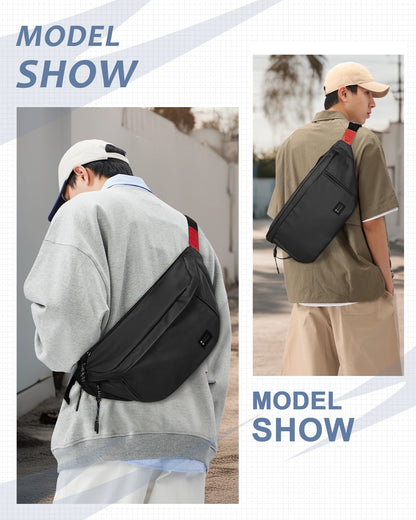 Anti-Theft Nylon Sling Daypack