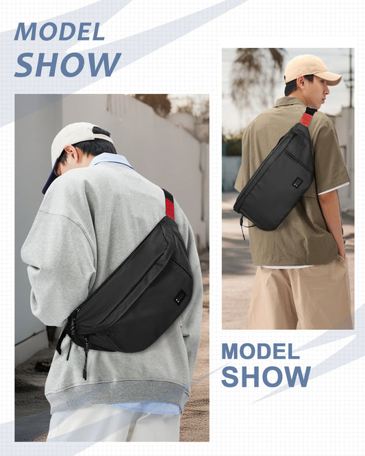 Anti-Theft Nylon Sling Daypack