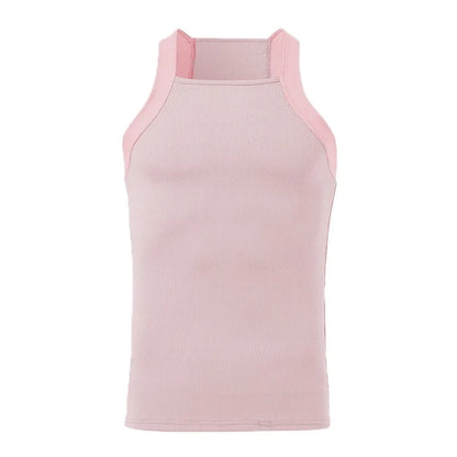 Skinny O-Neck Sleeveless Tank Top