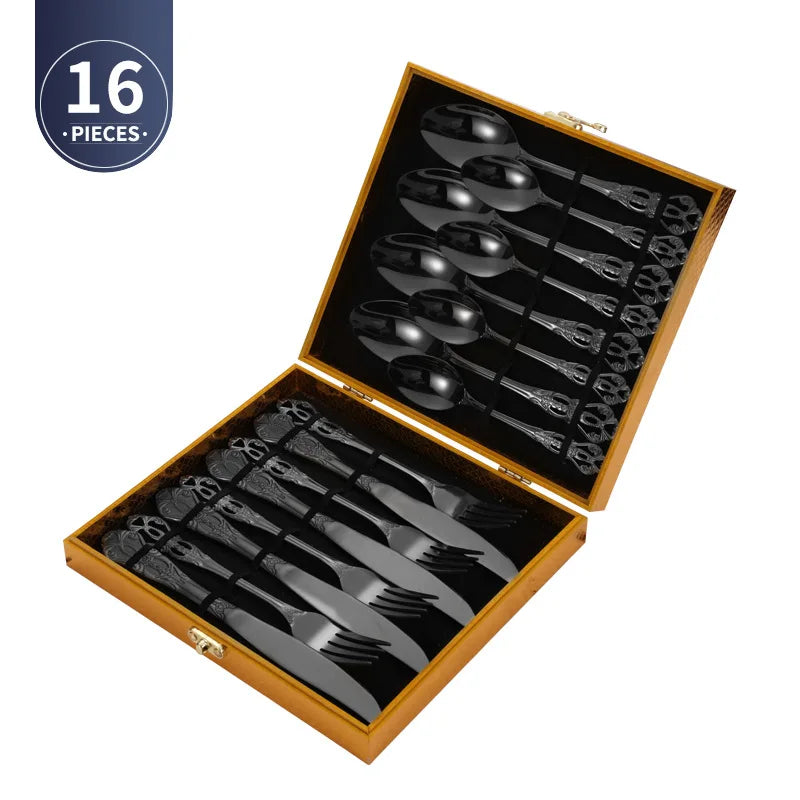 Luxury Gold Cutlery Set