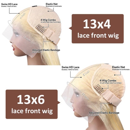 Blonde HD Lace Frontal Wig