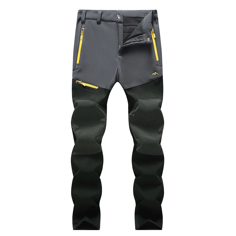 Fleece-Lined Waterproof Winter Pants