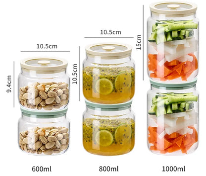 Glass Japan Style Fermentation Jar
