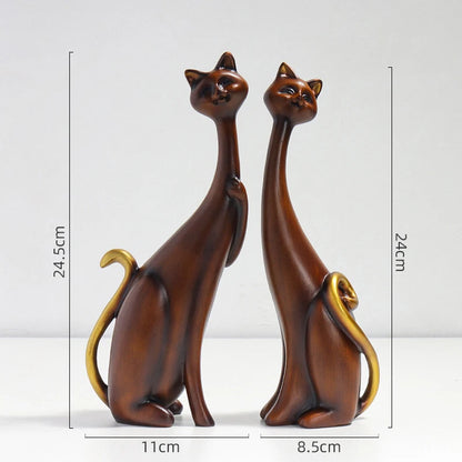 Nordic Graffiti Cat Ornament