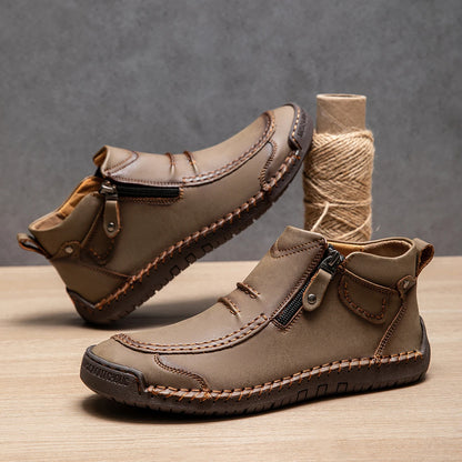 Handmade Leather Ankle Boots