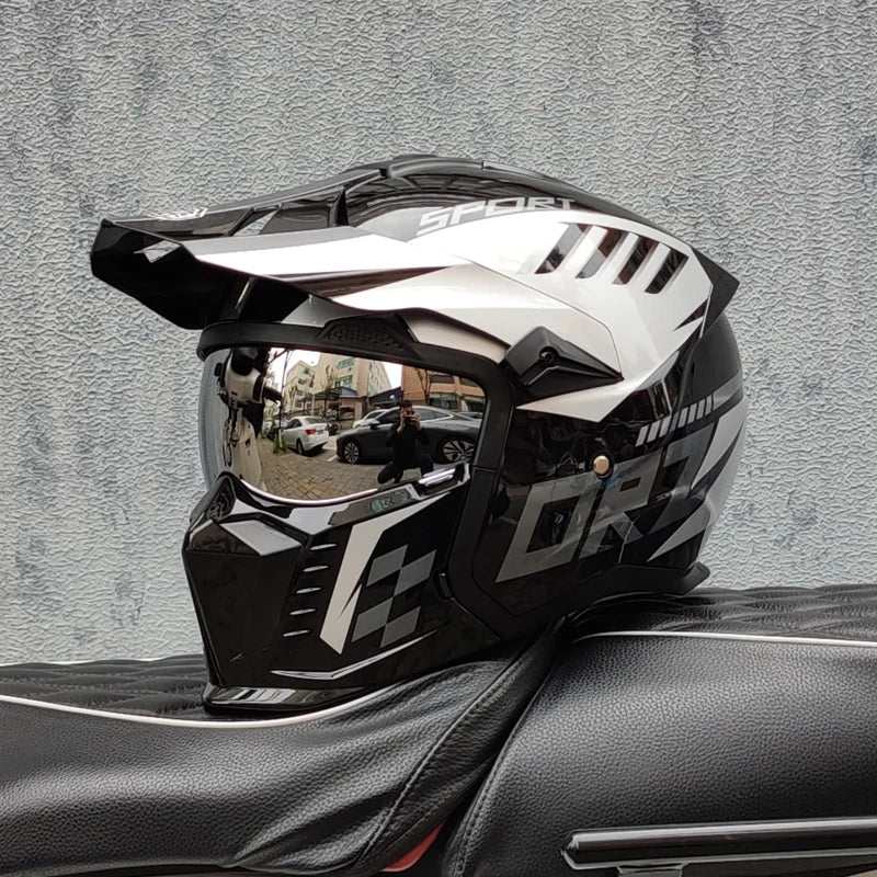 ORZ Retro Multifunctional Modular Helmet