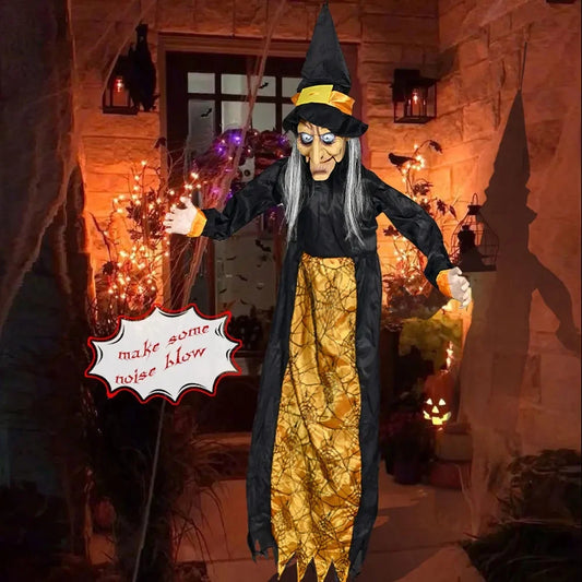 Talking Animatronic Witch Prop