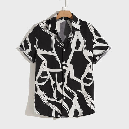 Striped Print Casual Shirt