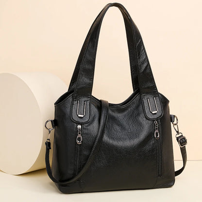 Retro Leather Shoulder Bag