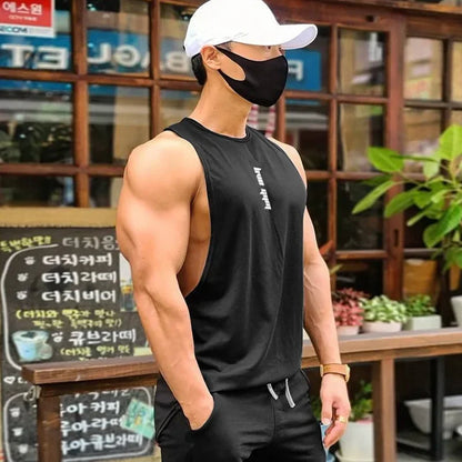 Summer Gym Vest Bodybuilding Sleeveless