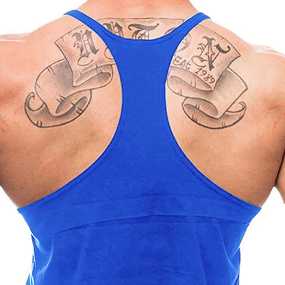 Y-Back Gym Tank Top Cotton