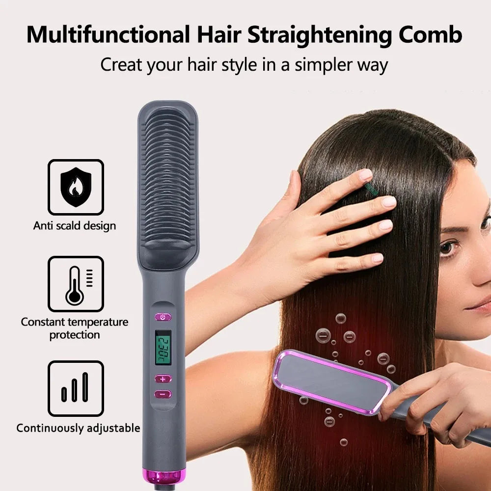 Electric Hot Straight Comb