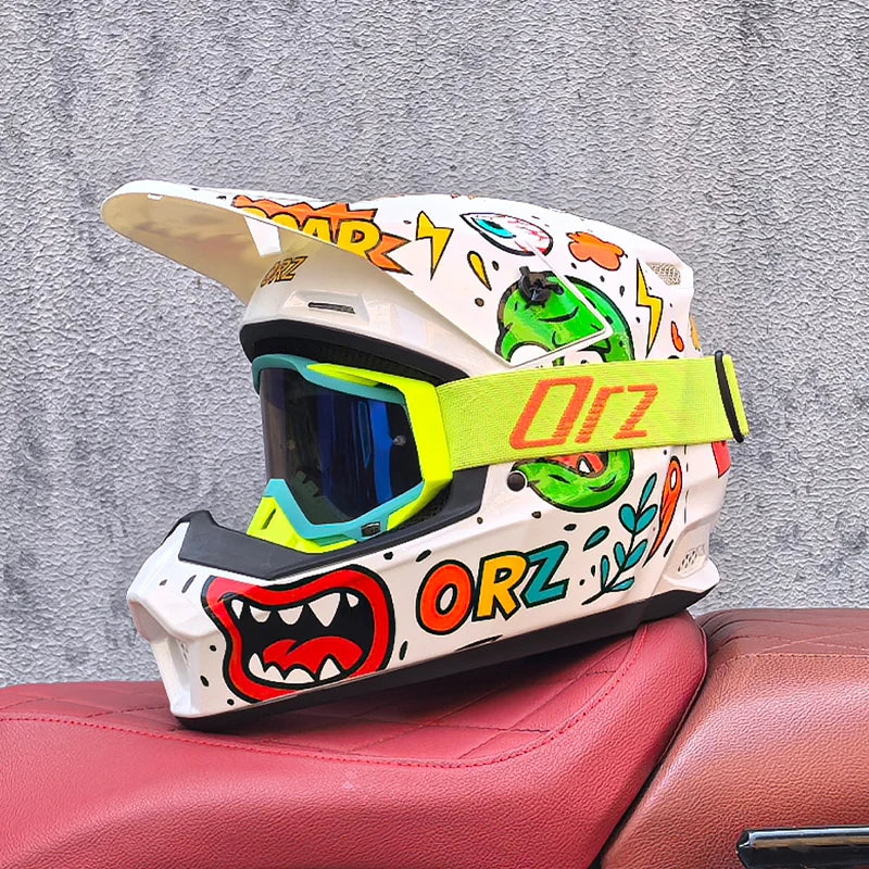 Off-Road Rally Full-Face Helmet