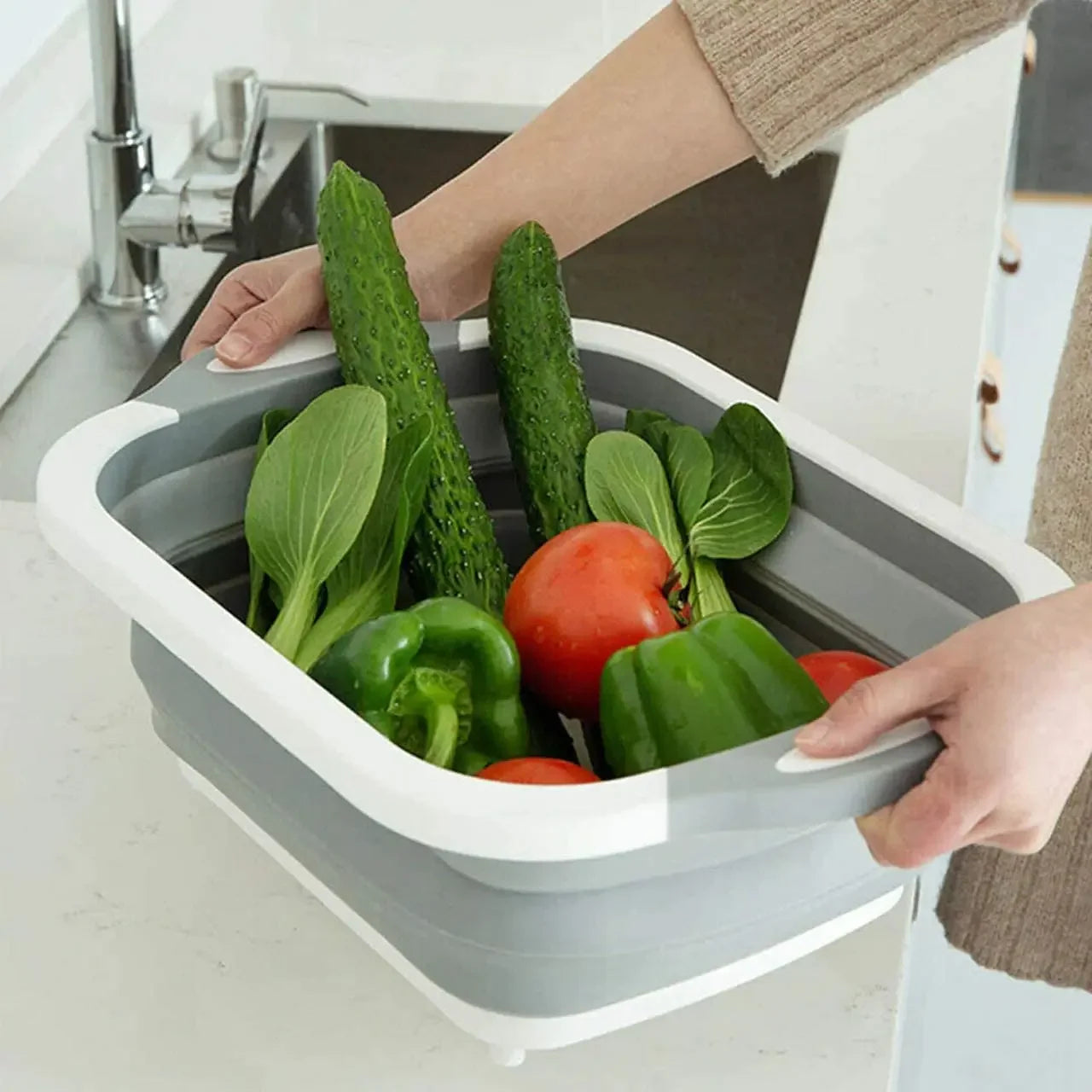 3-In-1 Folding Cutting Board