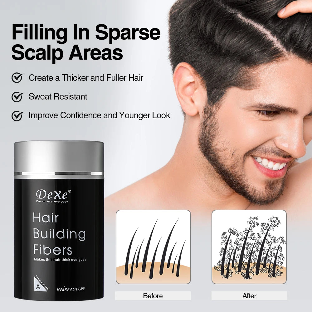 Hair Building Fiber Powder