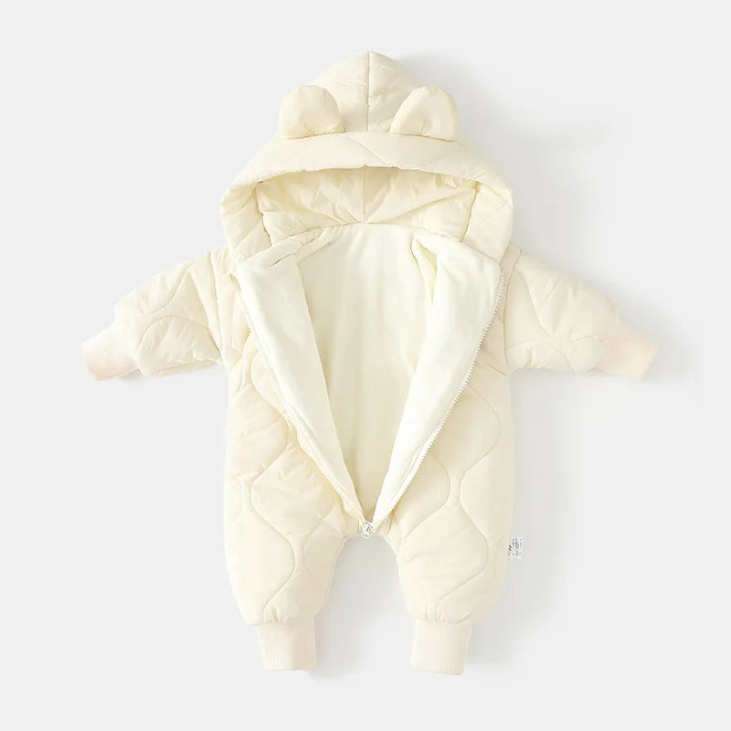 Fleece Padded Baby Romper