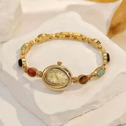 Jade Oval Watch
