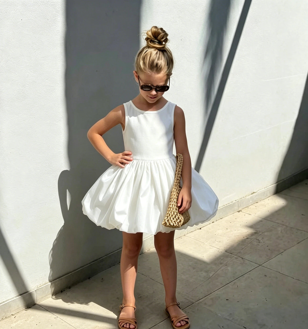 Princess White Dress