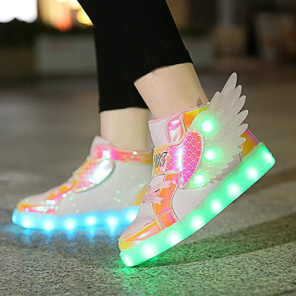 Rechargeable LED Casual Shoes