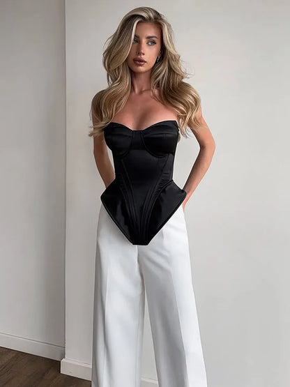 Strapless Corset Top