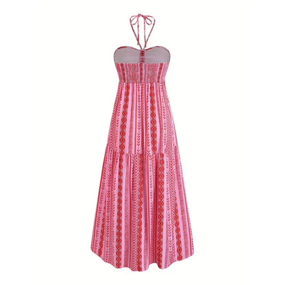 Geometric Beach Dress