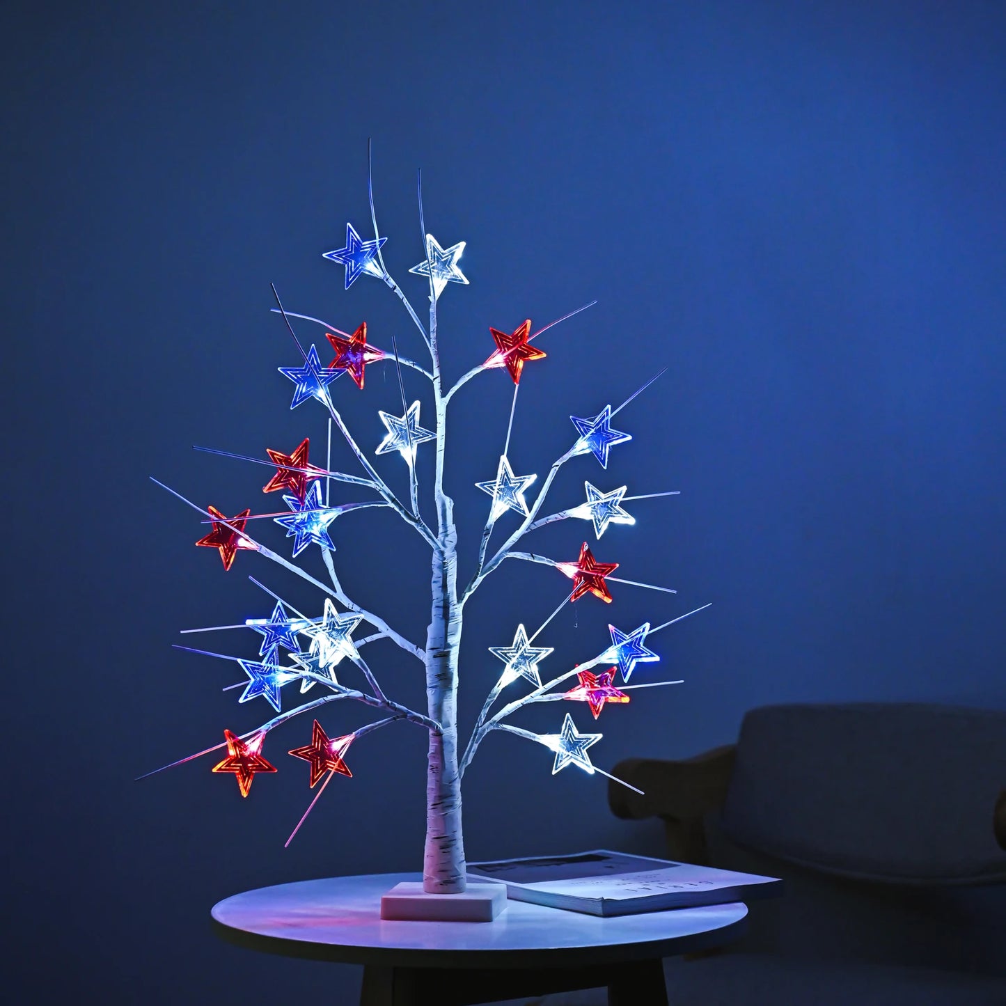 USA Independence Day Star Lamp