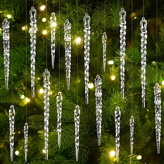 Crystal Clear Christmas Ornaments