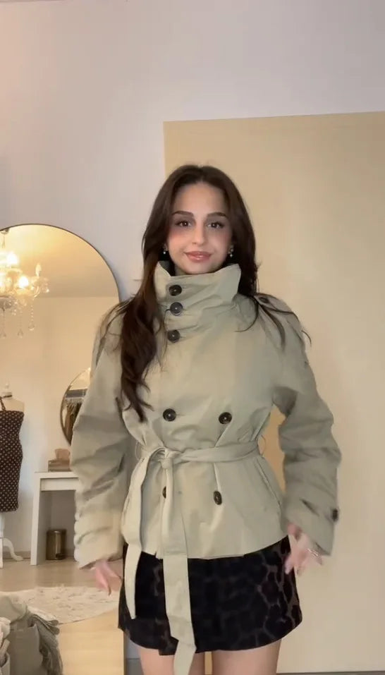 Belted Trench Jacket