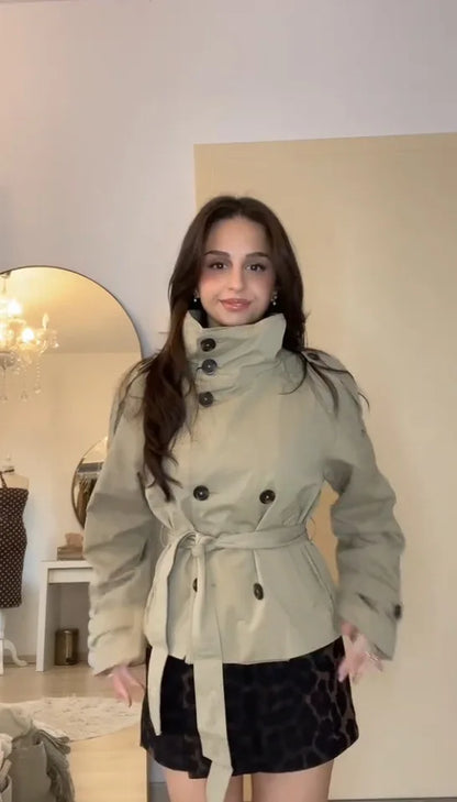 Belted Trench Jacket