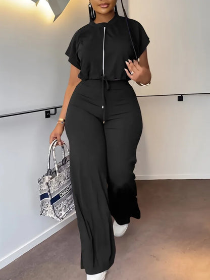 Summer Round Neck Top Set