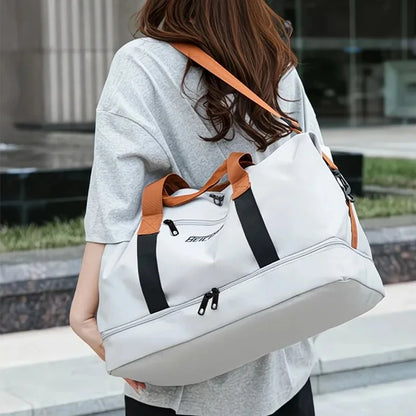 Lightweight Oxford Weekender Bag
