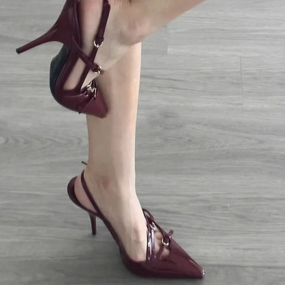 Luxury Buckle High Heels