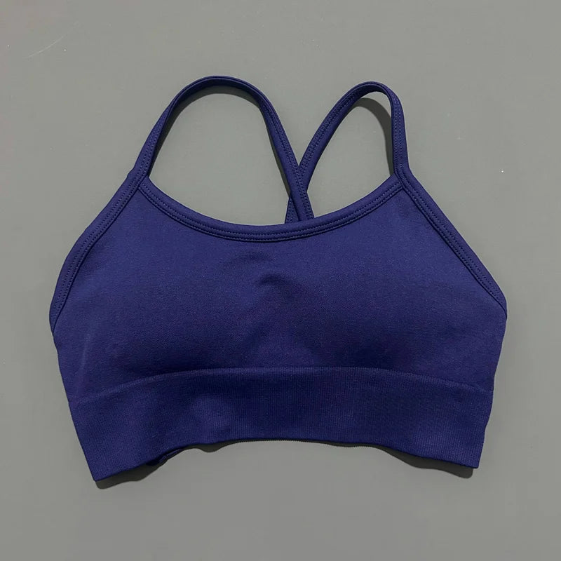Histello Backless Cross Bra