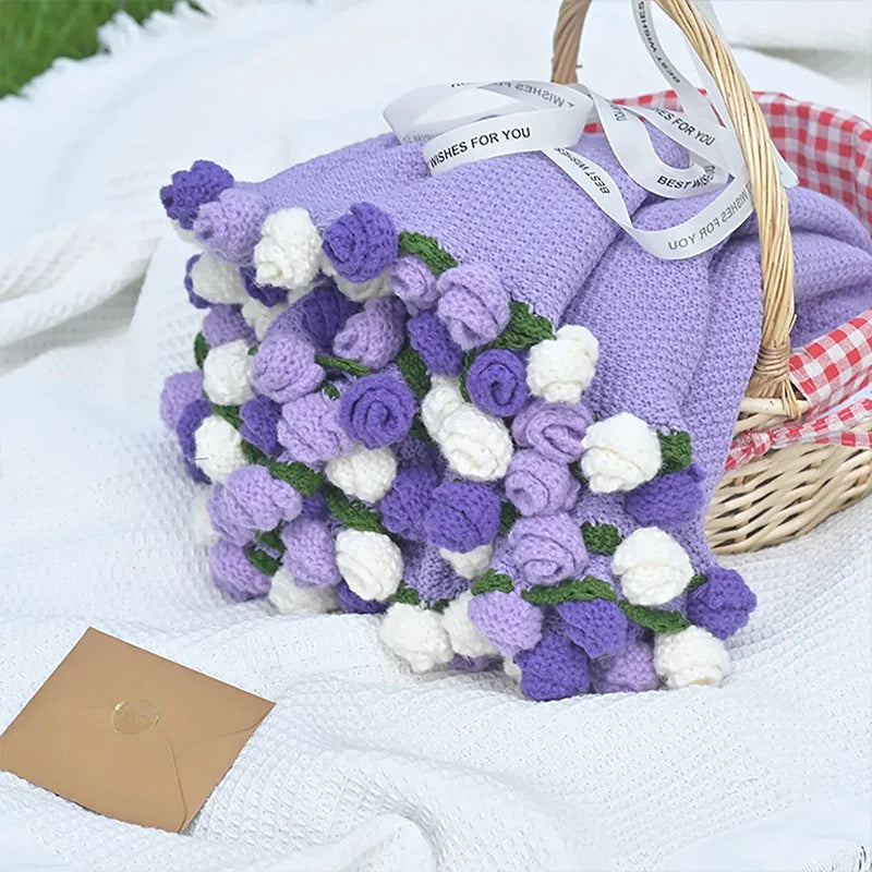 Crochet Flower Blanket