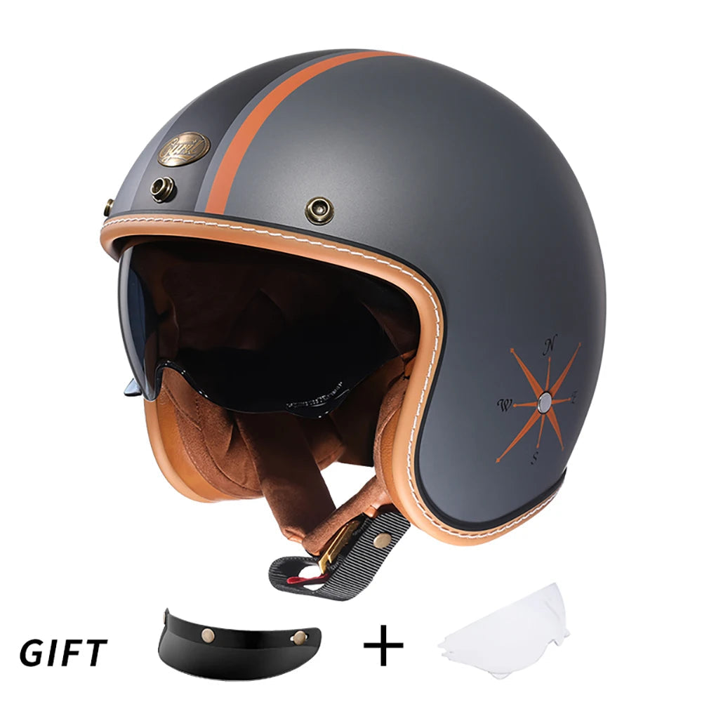CYRIL B206 Retro Jet Helmet