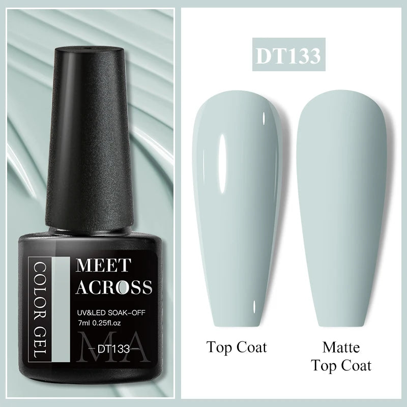 MEET ACROSS Matte Gel Polish