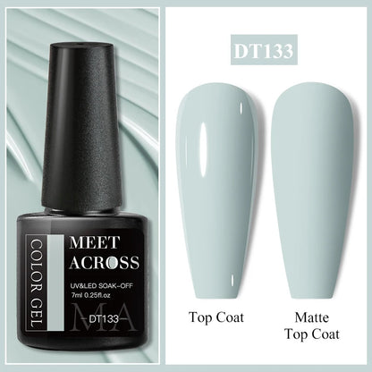 MEET ACROSS Matte Gel Polish