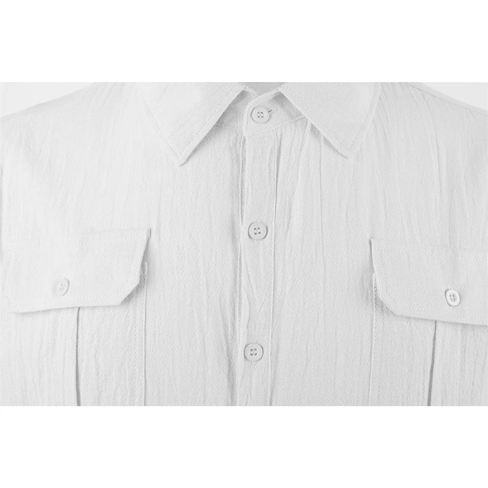 Cotton Linen Casual Shirt