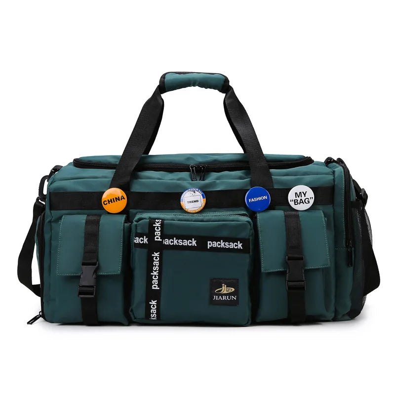 Waterproof Multi-Pocket Duffel Bag