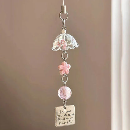 Cute Wind Chime Pendant Keyring