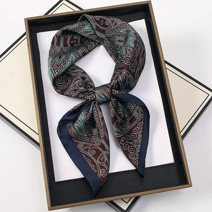 Scarf 70 70Cm Silk Square