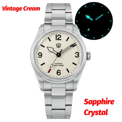 Watchdives Vintage Cream Watch