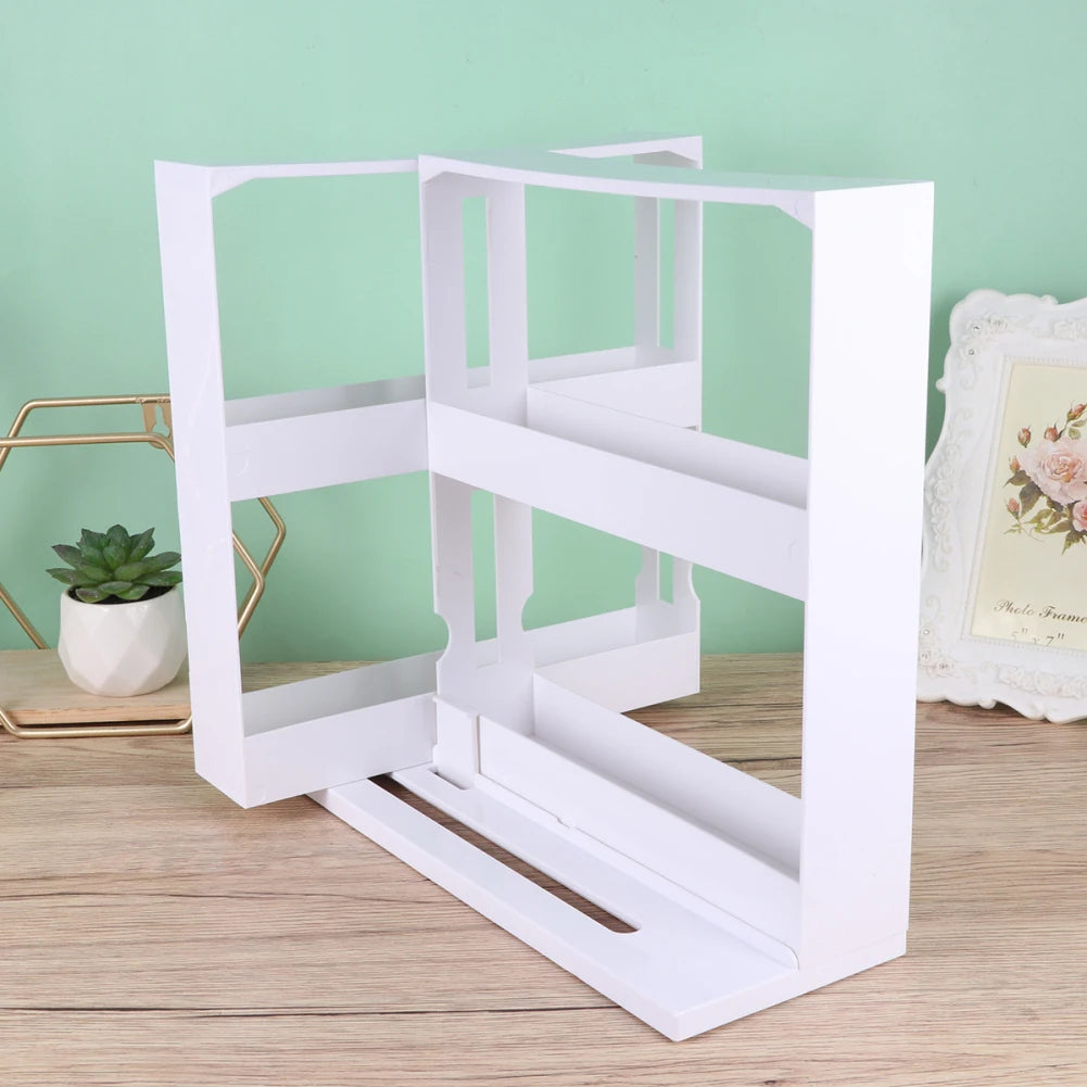 Multifunction Rotating Jar Storage Rack